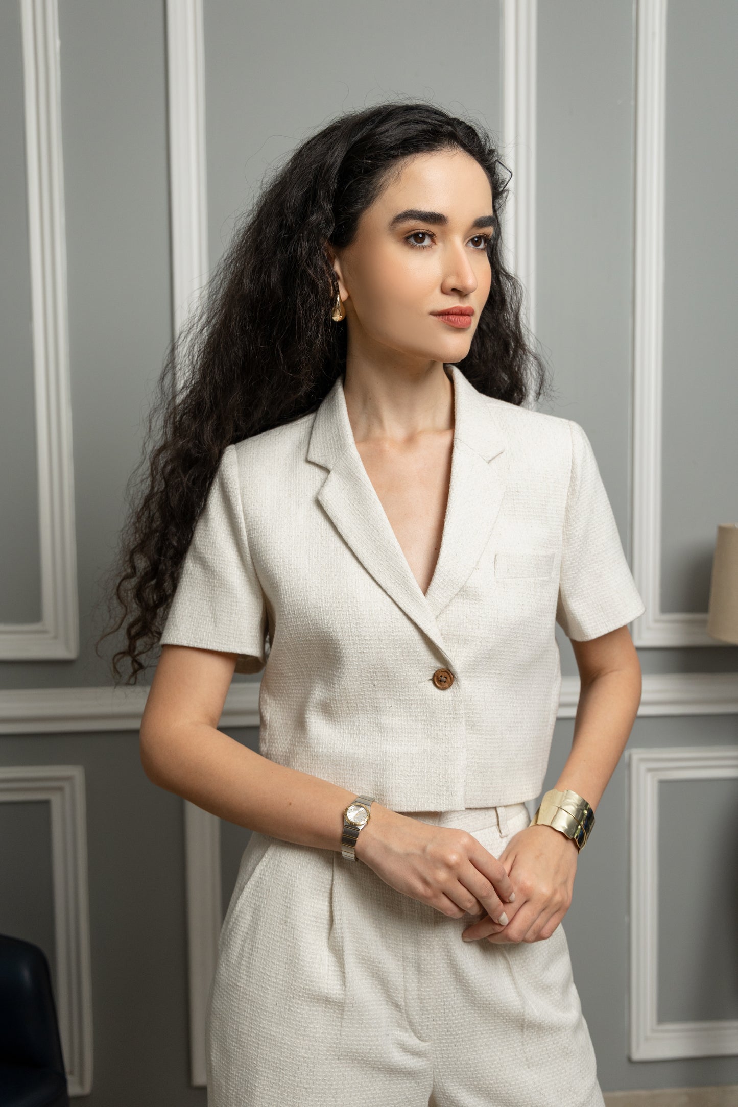 SOMA Crop Blazer