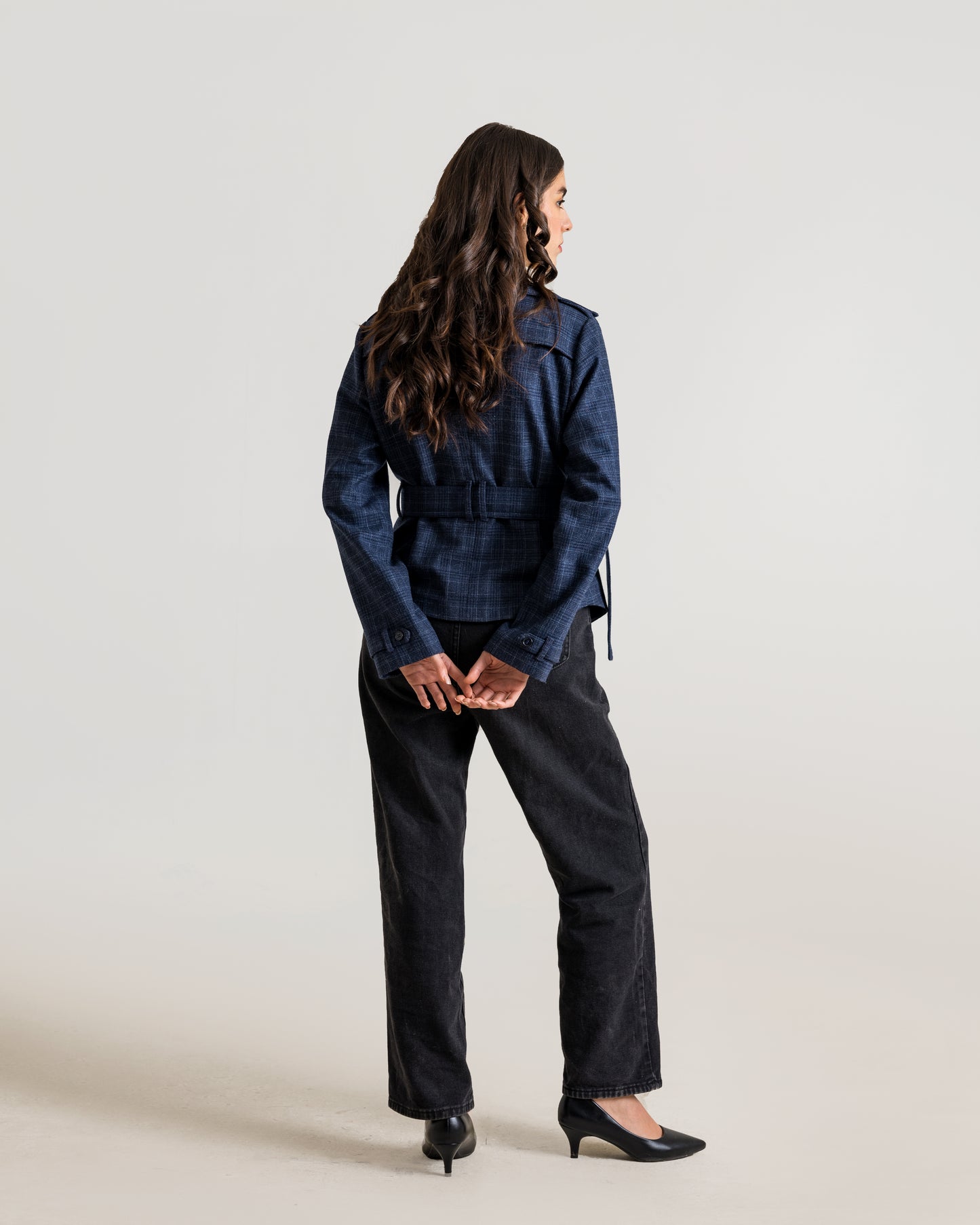 INAYA Short Trench Jacket