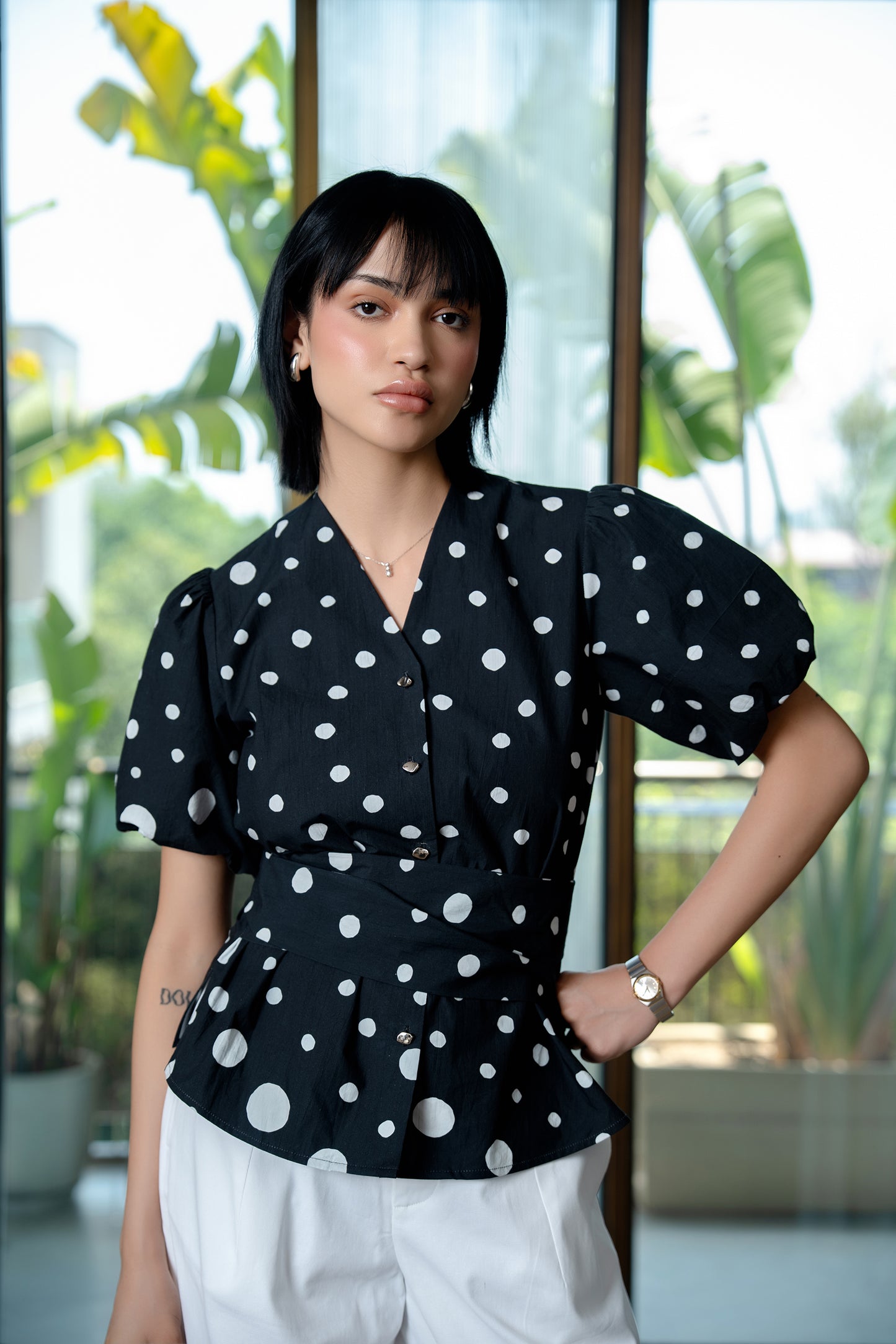 Soma Waist Tie Top