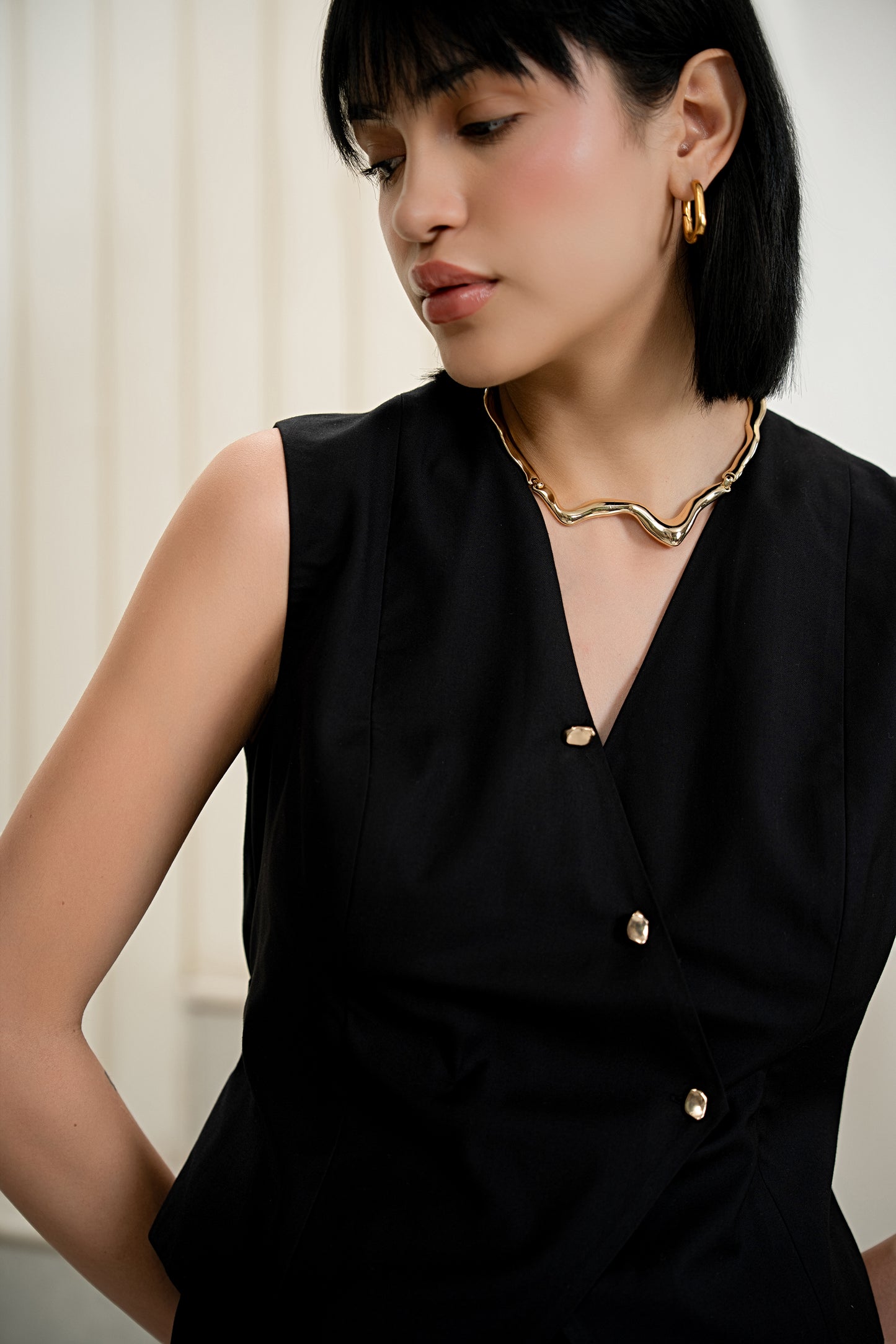 Waistcoat & Kiko Pants - Obsidian