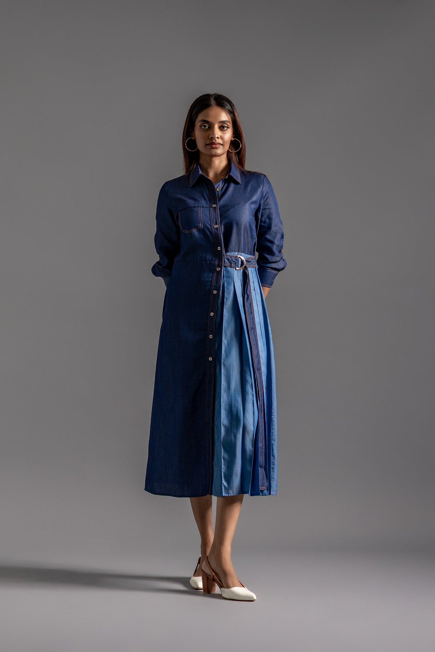 KAIZEN Dress -Denim