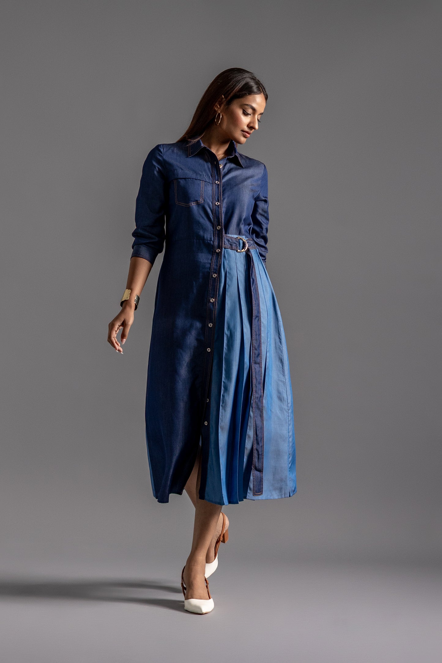 KAIZEN Dress -Denim