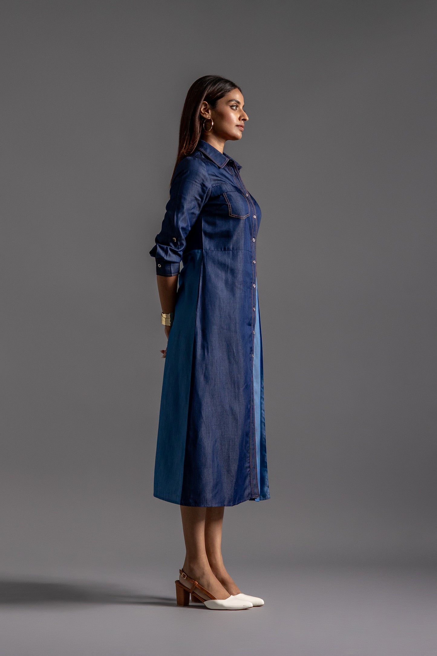 KAIZEN Dress -Denim