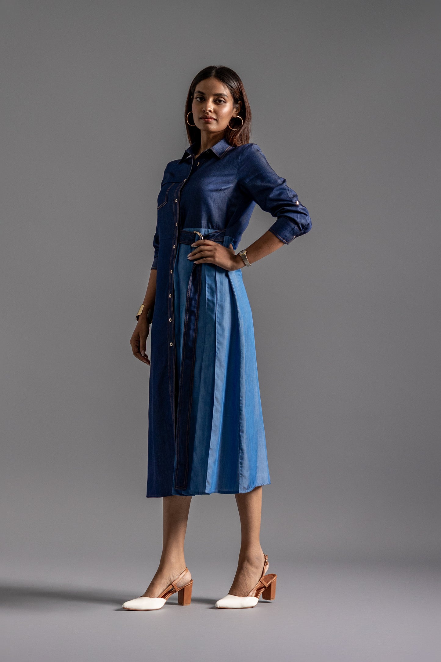 KAIZEN Dress -Denim