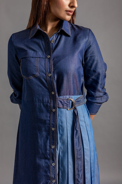 KAIZEN Dress -Denim