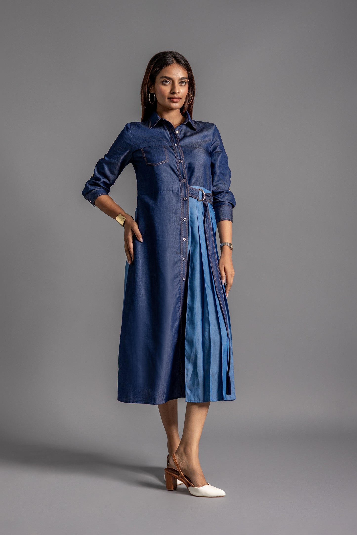 KAIZEN Dress -Denim