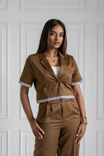 AKI Crop Blazer