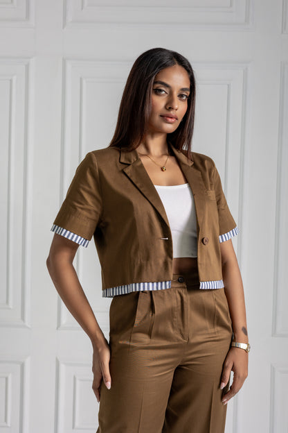 AKI Crop Blazer
