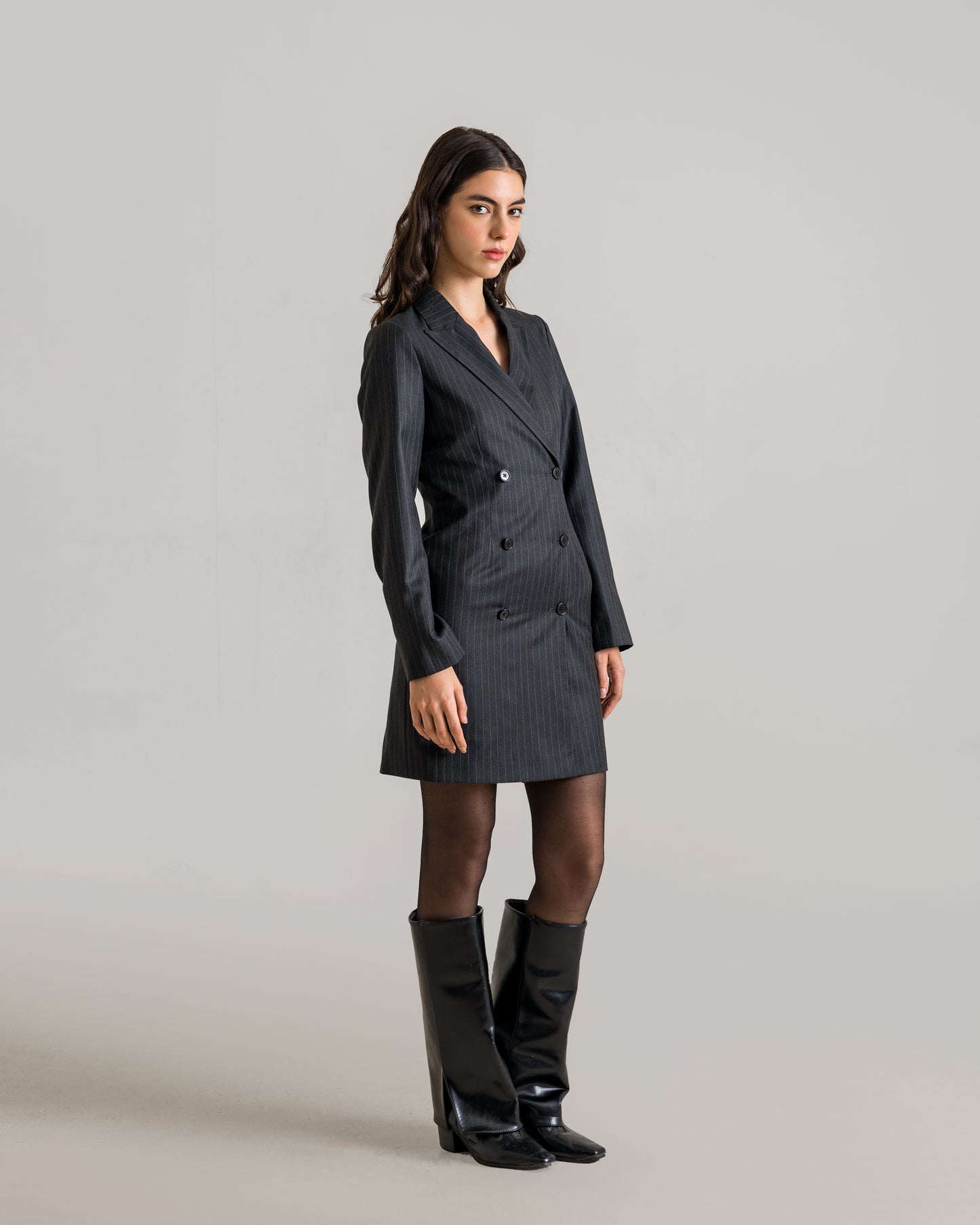 SHILA Wool Blazer Dress