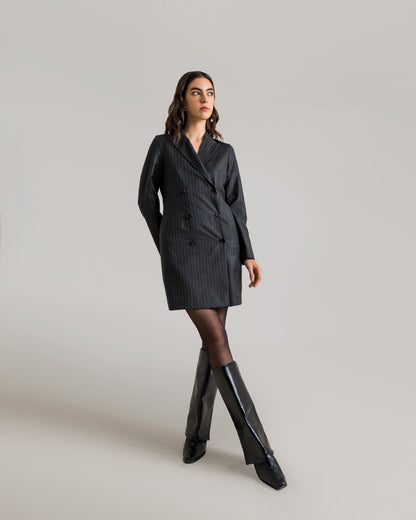 SHILA Wool Blazer Dress