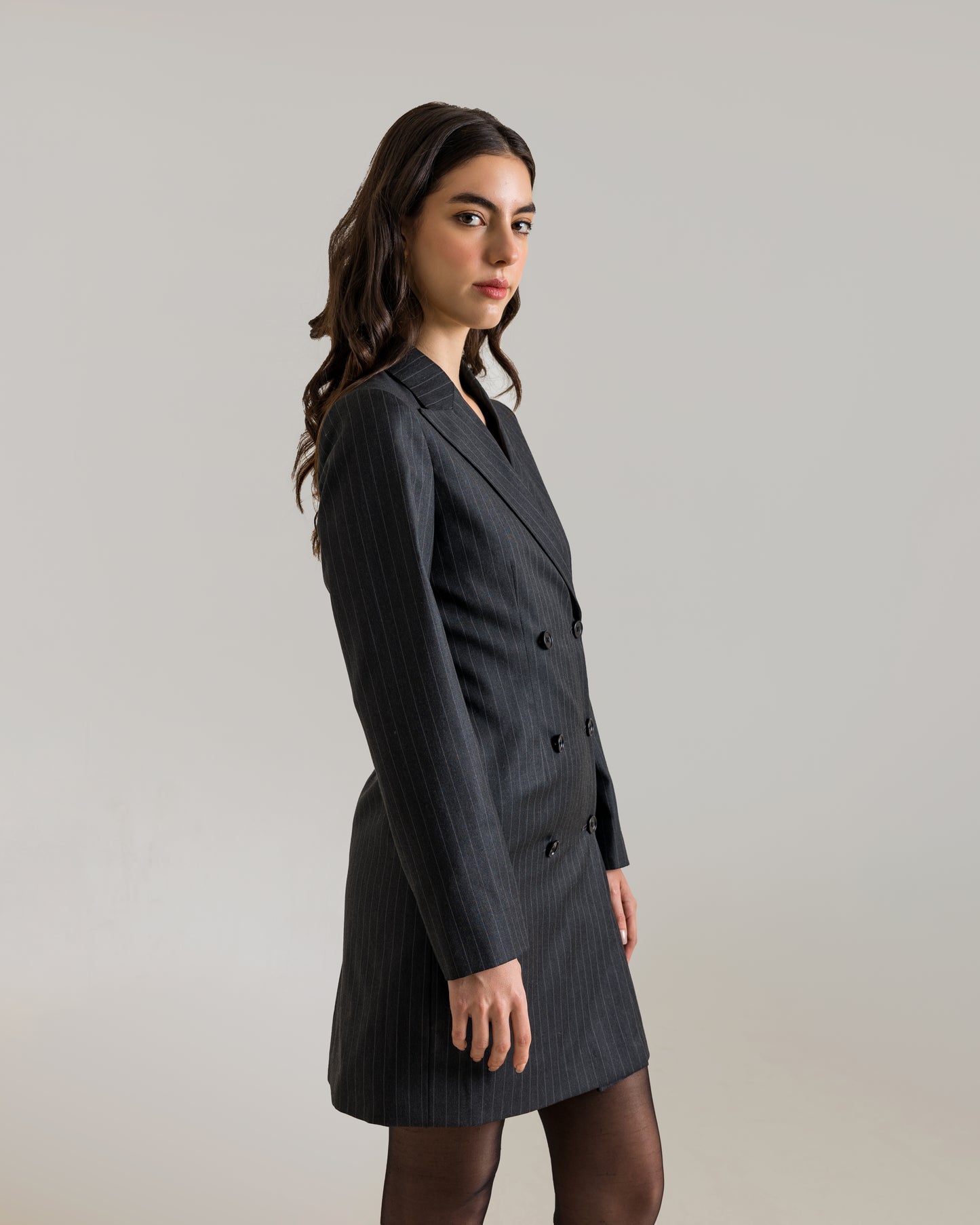 SHILA Wool Blazer Dress