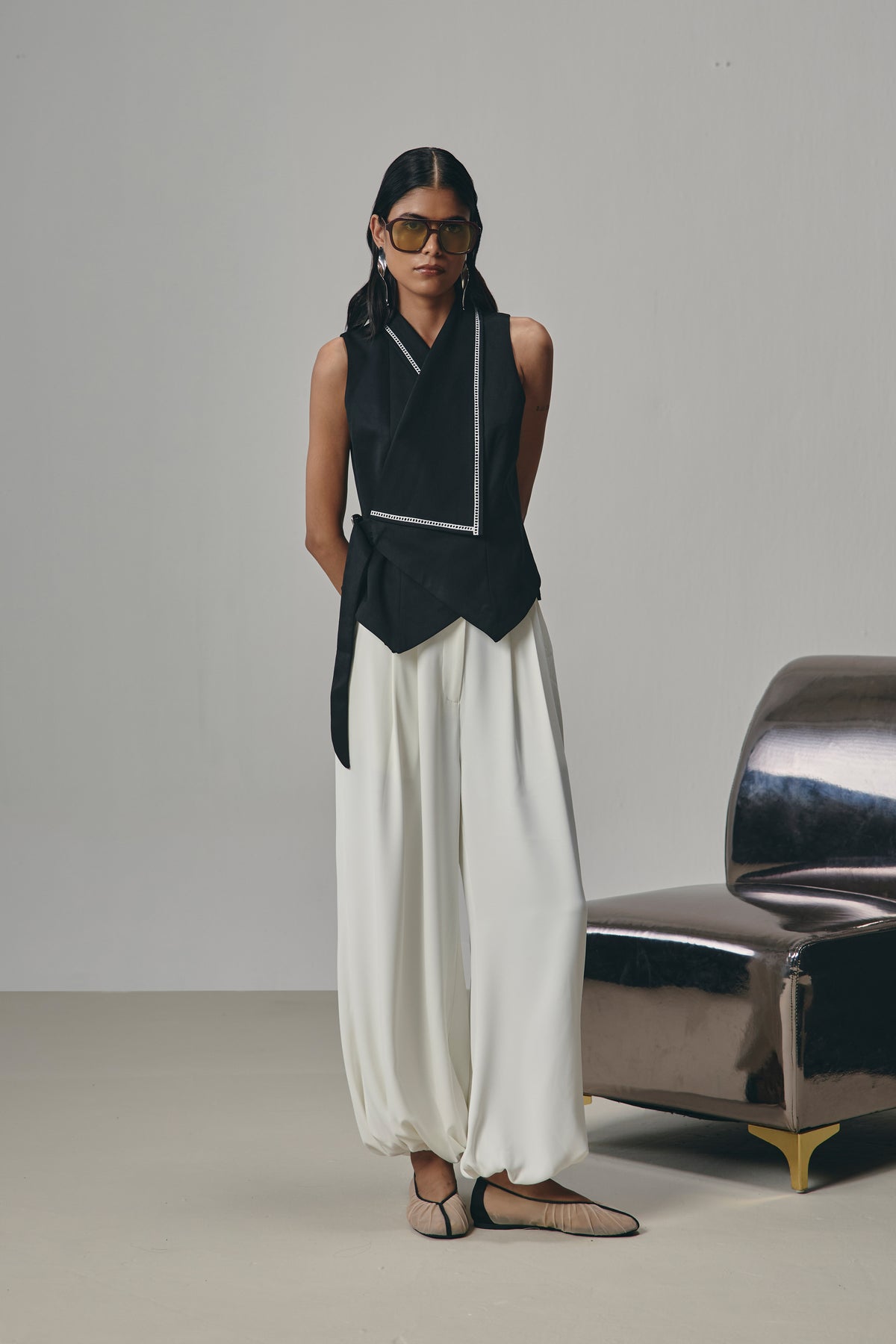 Lumi Waistcoat - Onyx