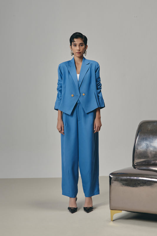 Arc Barrel Pants - Cornflower
