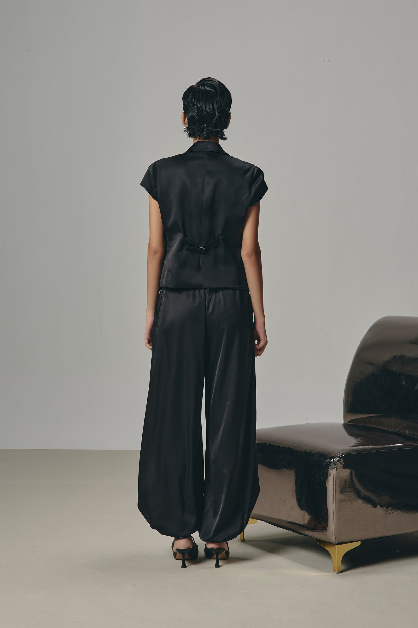 Diya Waistcoat - Kohl