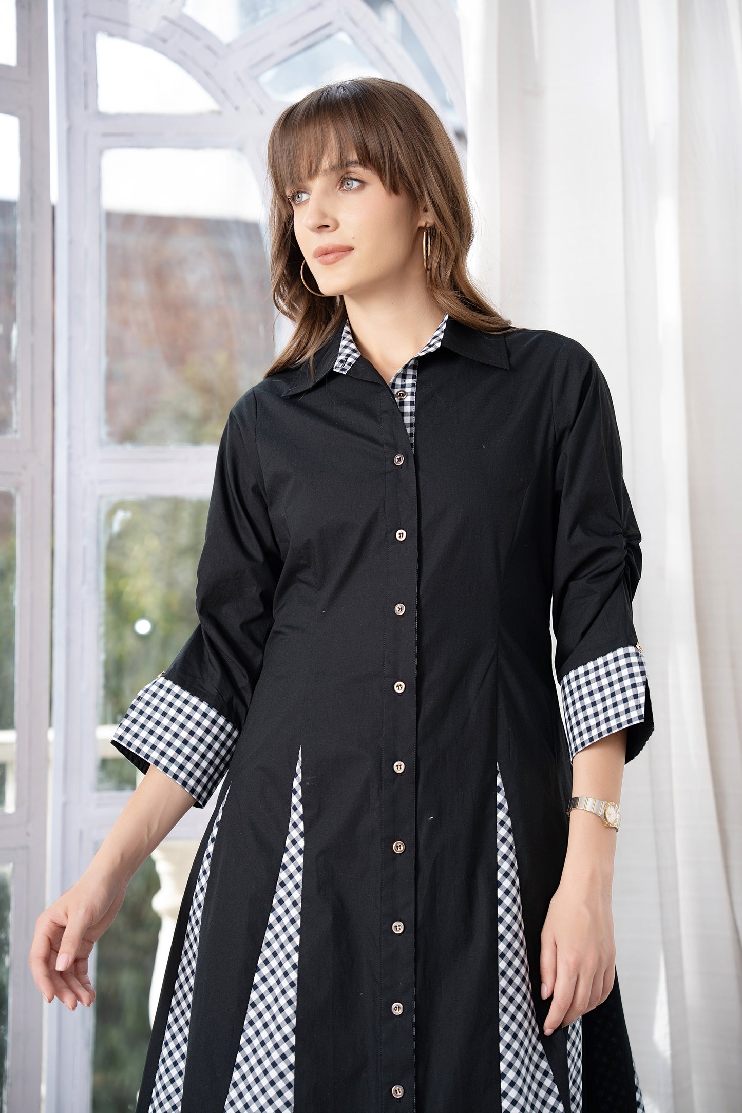 Nori Shirt Dress