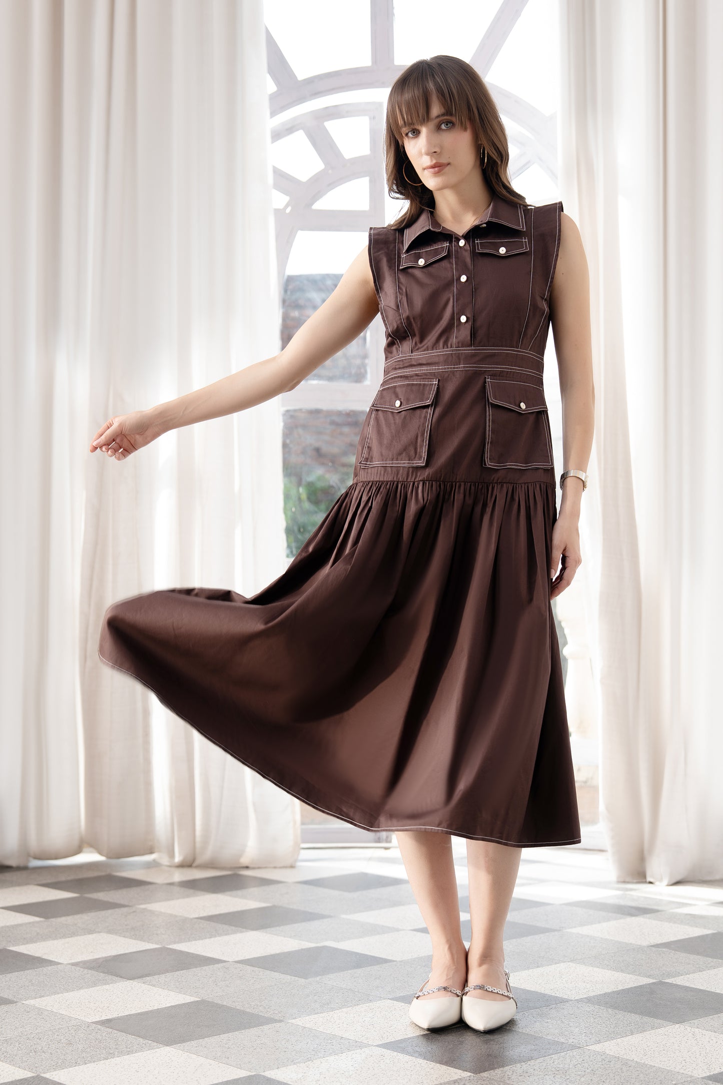 Cleo Shirt Dress