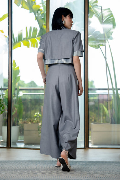 Kiko Crop Jacket & Pants Set