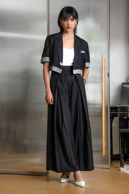 Kiko Crop Jacket & Pants Set