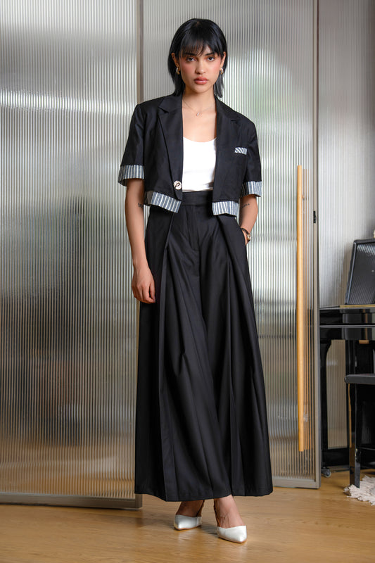 Kiko Crop Jacket & Pants Set