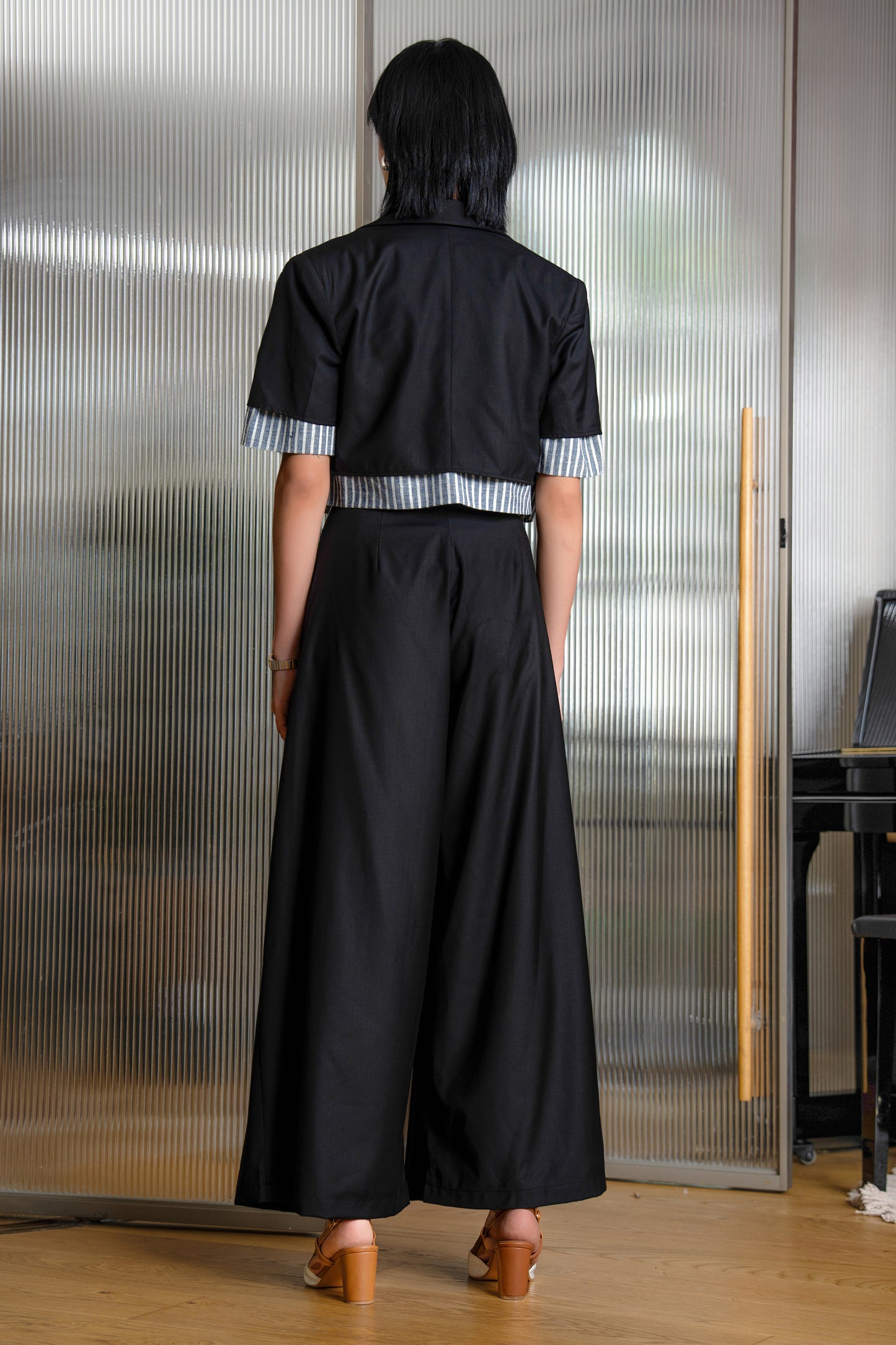 Kiko Crop Jacket & Pants Set