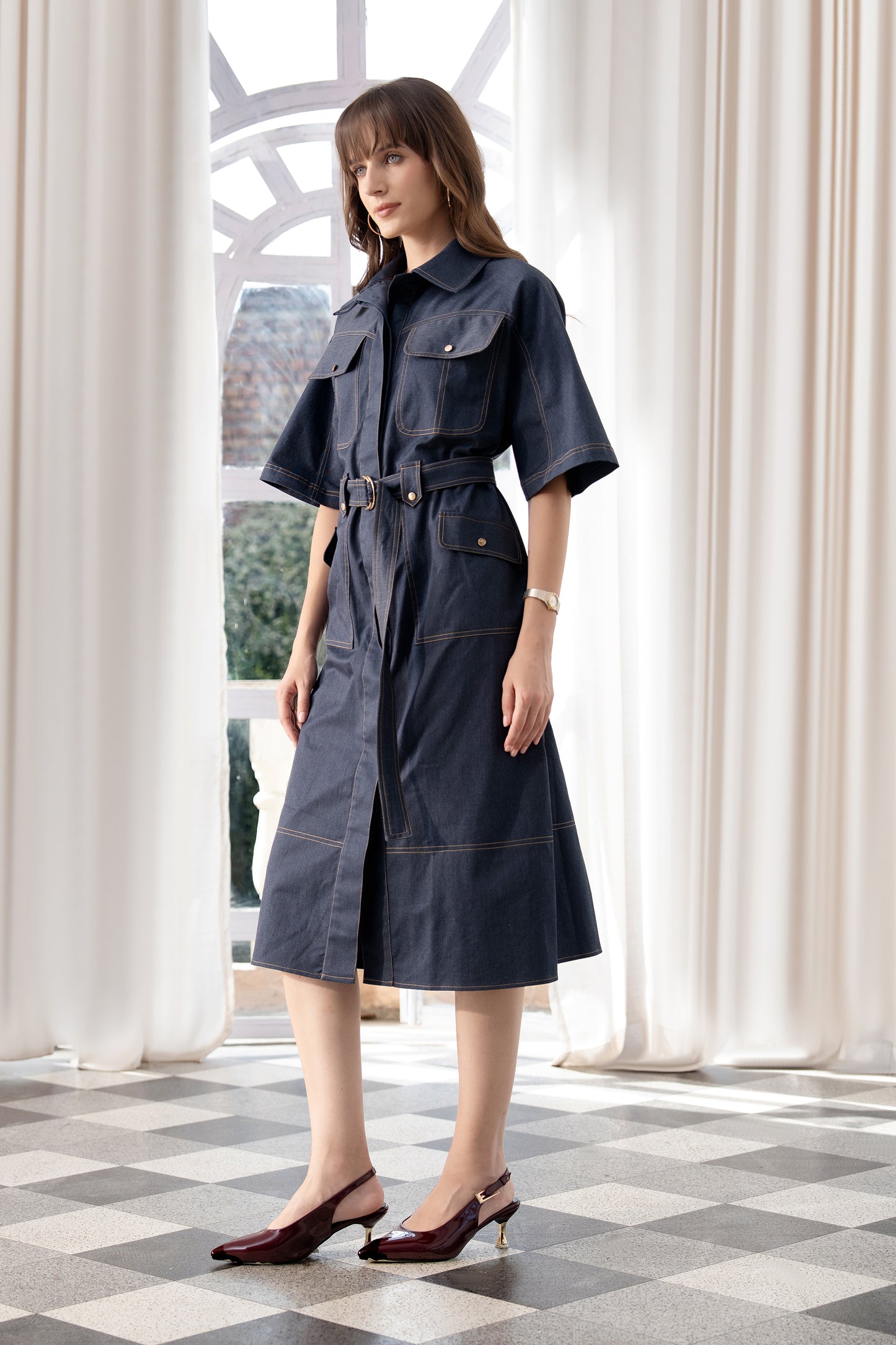 Cleo Shirt Dress