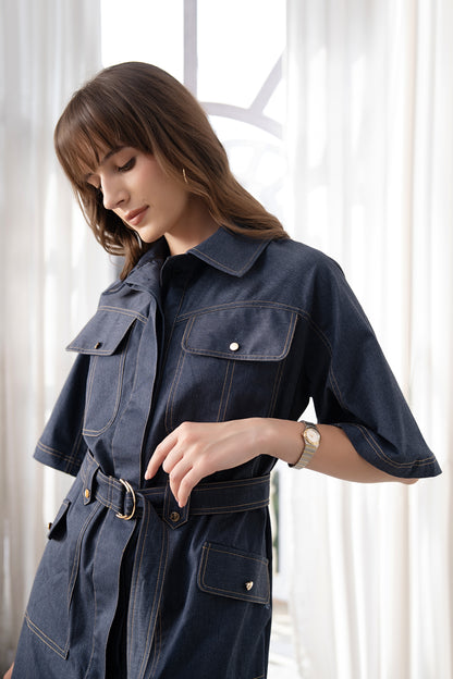 Cleo Shirt Dress