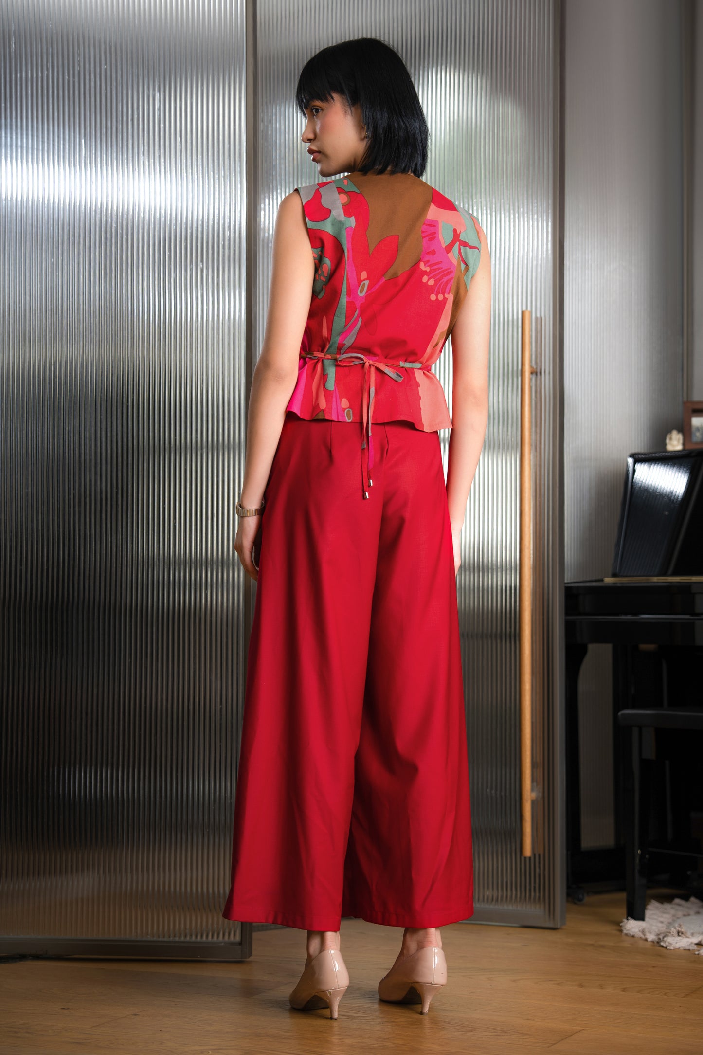 Kiko Pants - Bold Red