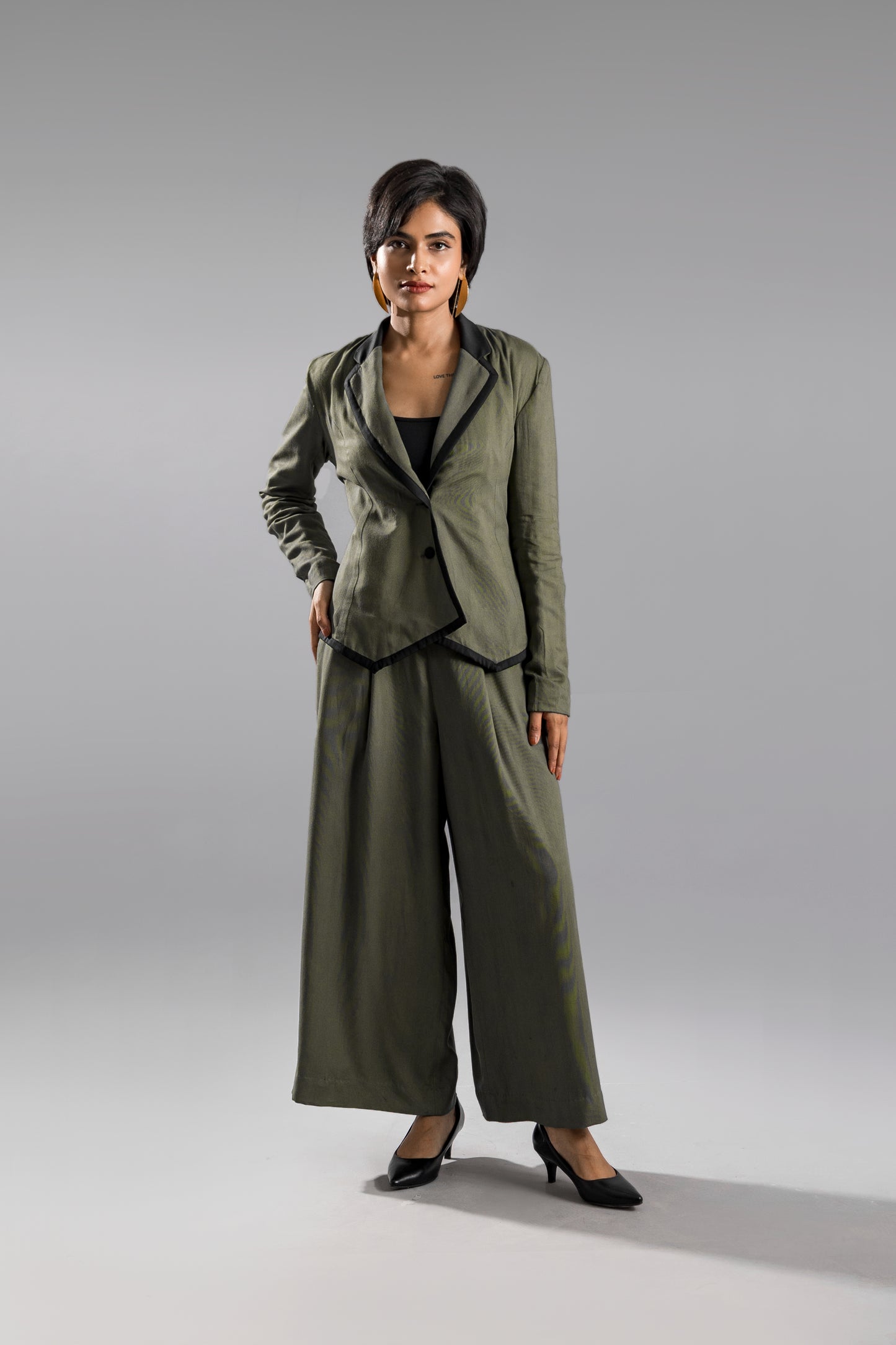 NITARA Pants - Olive Green