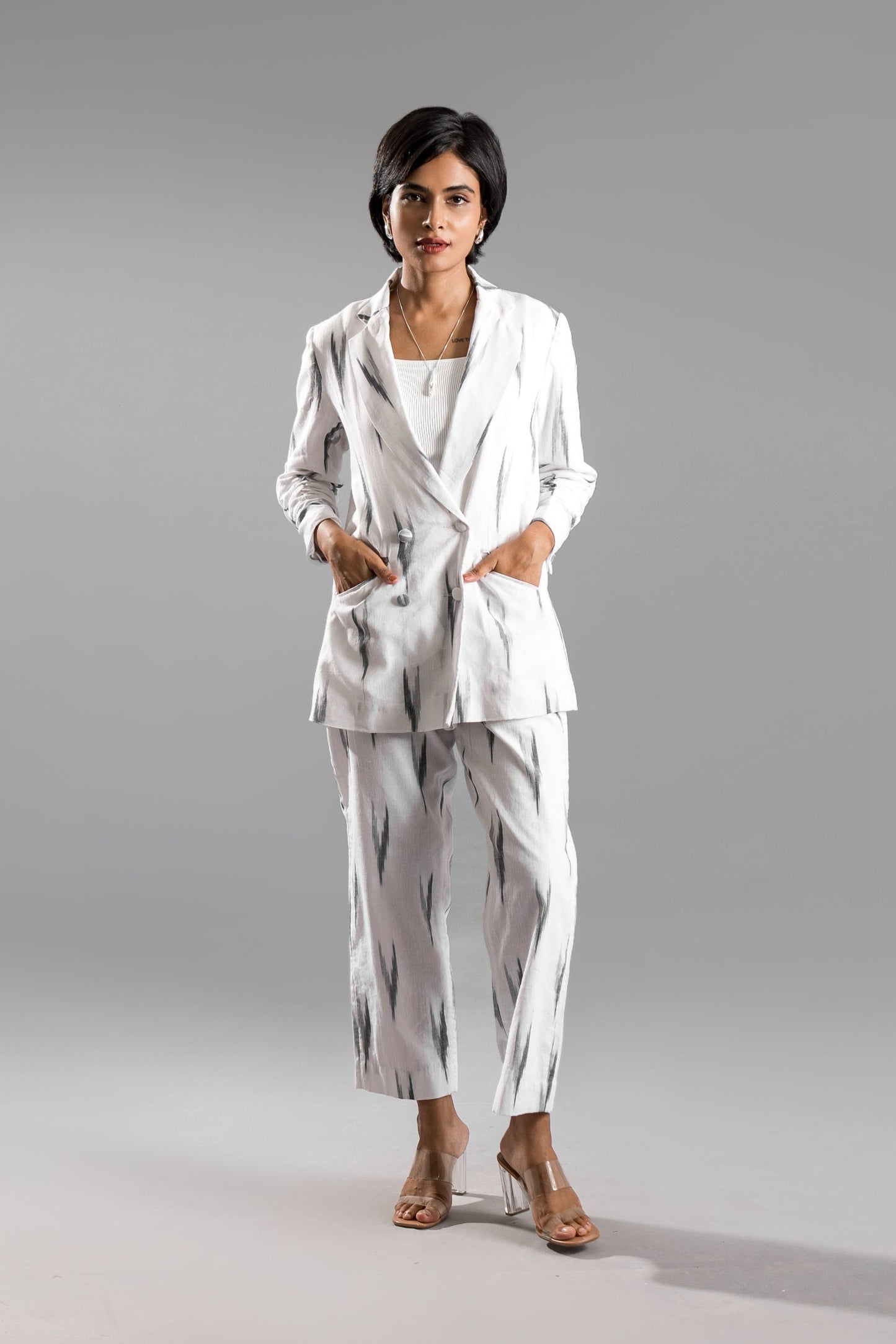 INARI Ikat Pants - White