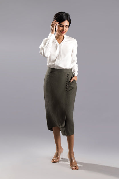 BODHI Skirt - Olive