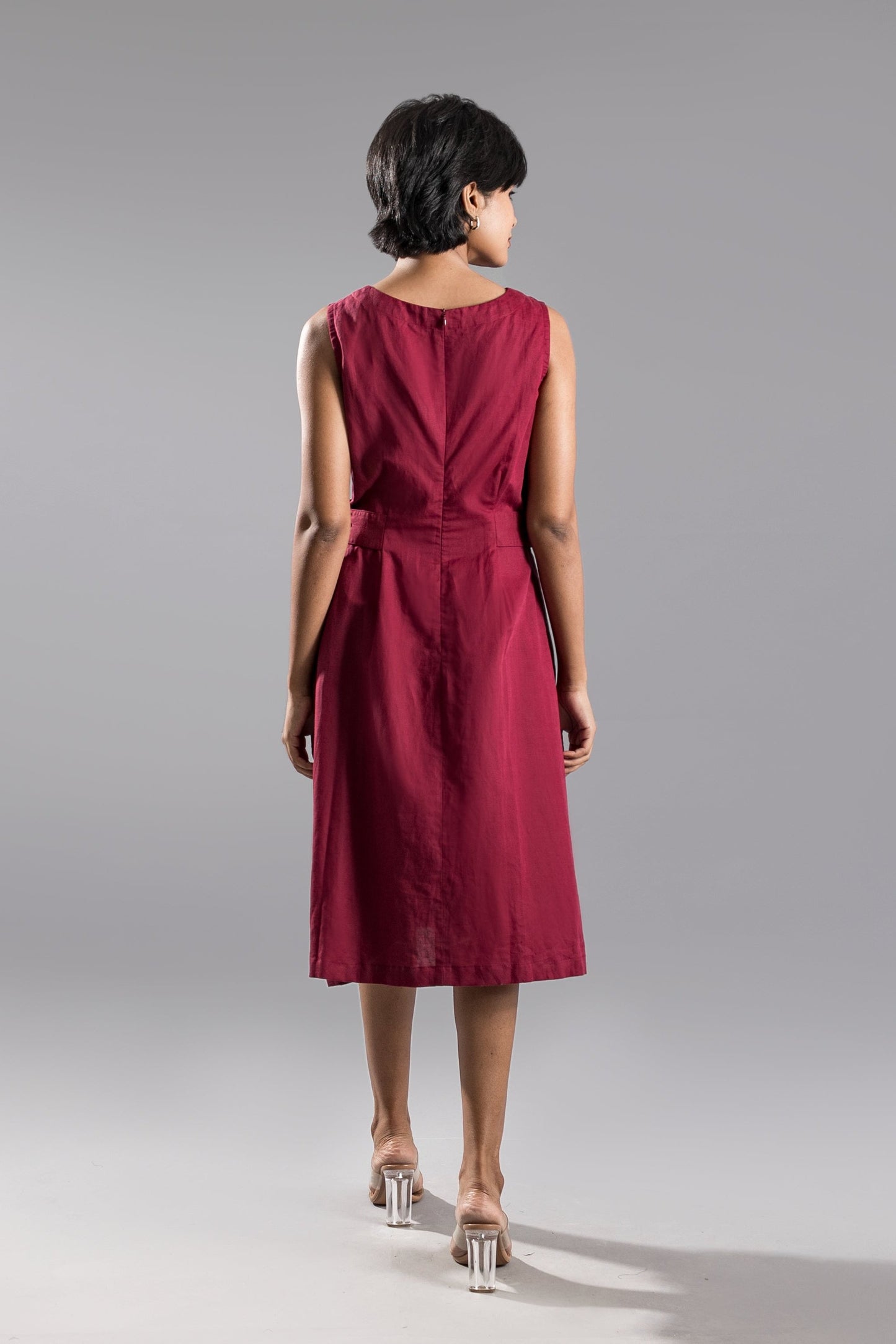 ARYA Dress - Burgundy