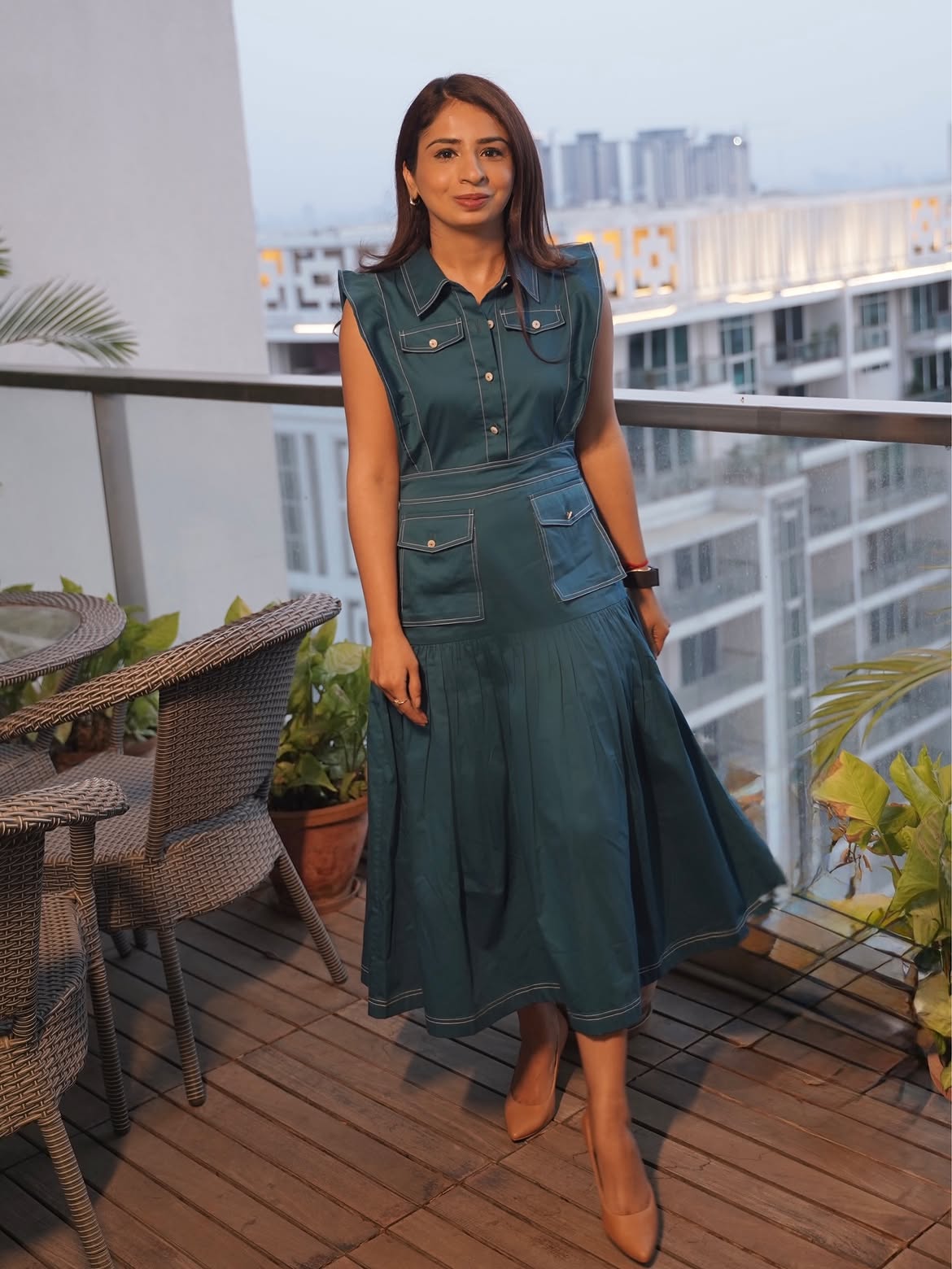 Supriya Paul in our Thea Dress