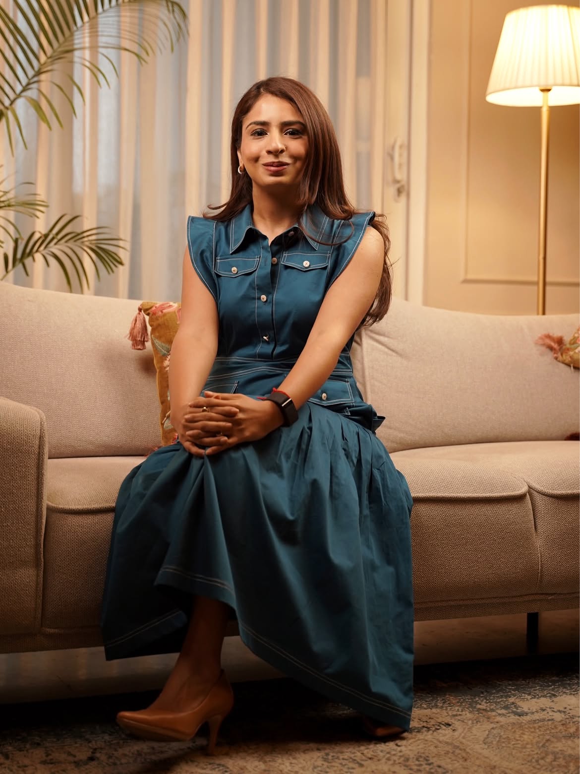 Supriya Paul in our Thea Dress